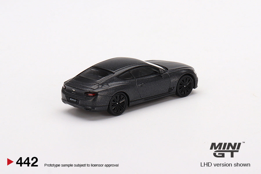 Mini GT Bentley Continental GT Speed Anthracite Satin - MGT00442 1:64