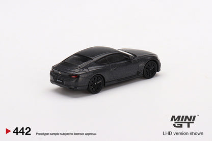 Mini GT Bentley Continental GT Speed Anthracite Satin - MGT00442 1:64
