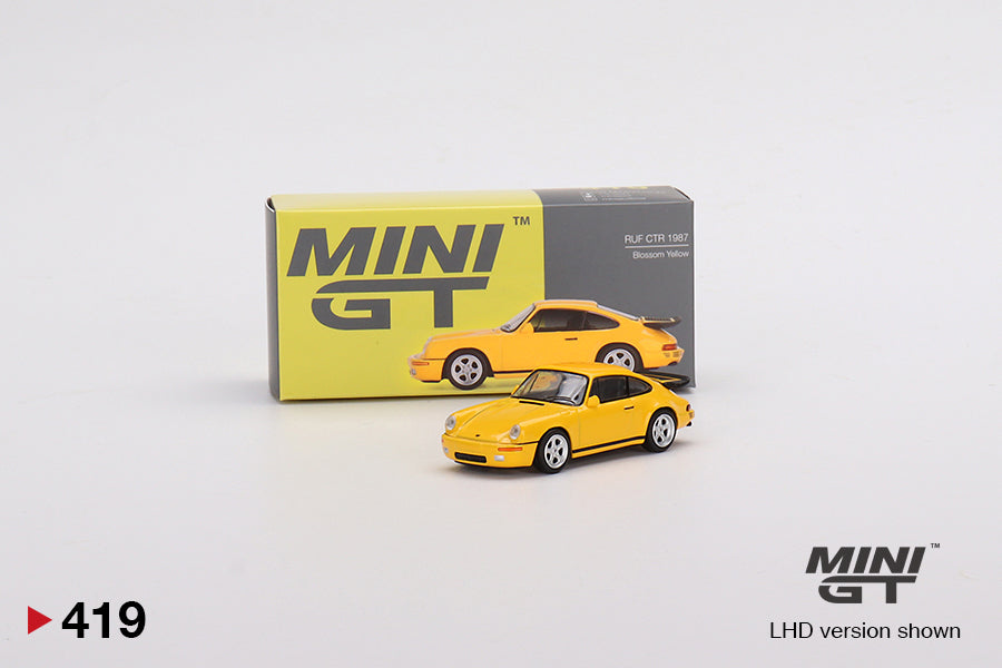 Mini GT RUF CTR 1987 Blossom Yellow - MGT00419 1:64