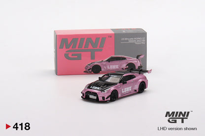 Mini GT LB-Silhouette WORKS GT NISSAN 35GT-RR Ver.2 Passion Pink 1:64