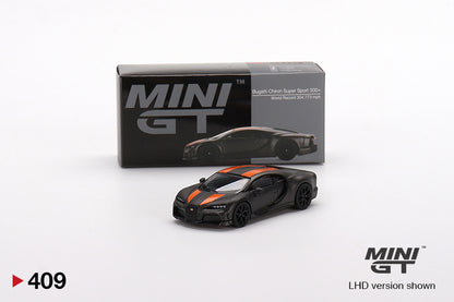 Mini GT Bugatti Chiron Super Sport 300+World Record 304.773 mph - MGT00409 1:64