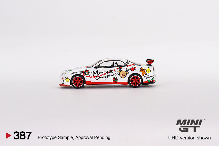 Mini GT Nissan Skyline GT-R (R34) Top Secret 2022 Christmas Limited Edition - MGT00387 1:64