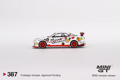 Mini GT Nissan Skyline GT-R (R34) Top Secret 2022 Christmas Limited Edition - MGT00387 1:64
