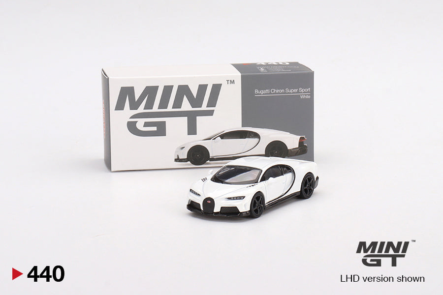 Mini GT Bugatti Chiron Super Sport White - MGT00440 1:64