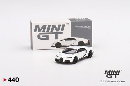 Mini GT Bugatti Chiron Super Sport White - MGT00440 1:64