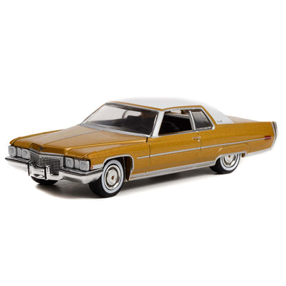 Greenlight Anniversary Collection Series 14 - 1972 Cadillac Coupe De Ville, Cadillac 70 Years - 28100-A 1:64