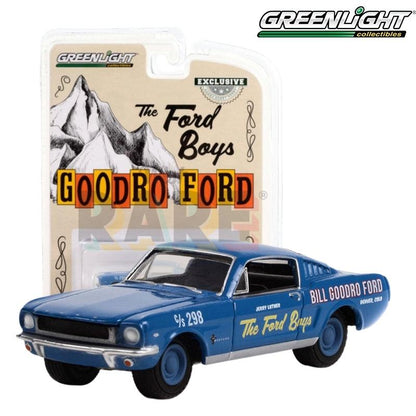 Greenlight Bill Goodro Ford Series - 1965 Ford Mustang Fastback- The Ford Boys Bill Goodro Ford Denver Colorado - 30366 1:64
