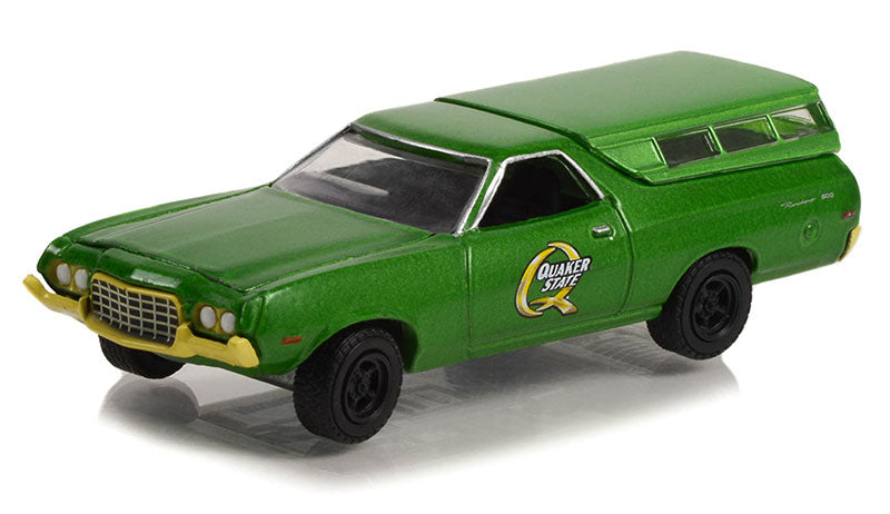 Greenlight Blue Collar Collection Series 11  - Quaker State - 1972 Ford Ranchero 500 - 35240-B 1:64