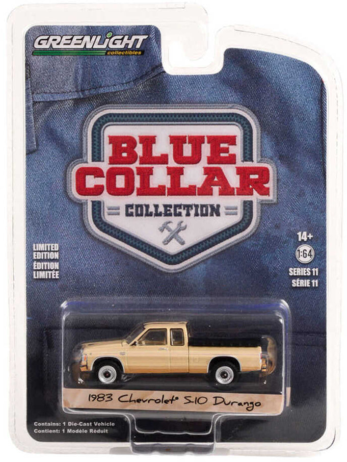 Greenlight Blue Collar Collection Series 11  - 1983 Chevrolet S-10 Durango Pickup - 35240-C 1:64