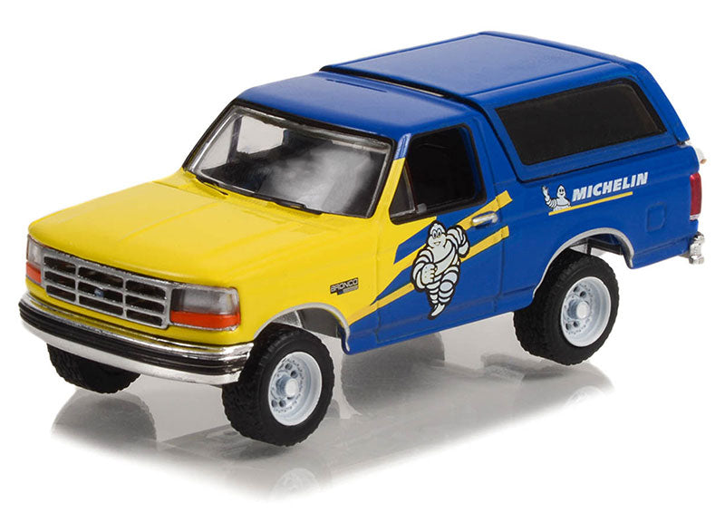 Greenlight Blue Collar Collection Series 11  - Michelin Tires - 1996 Ford Bronco XL - 35240-D 1:64