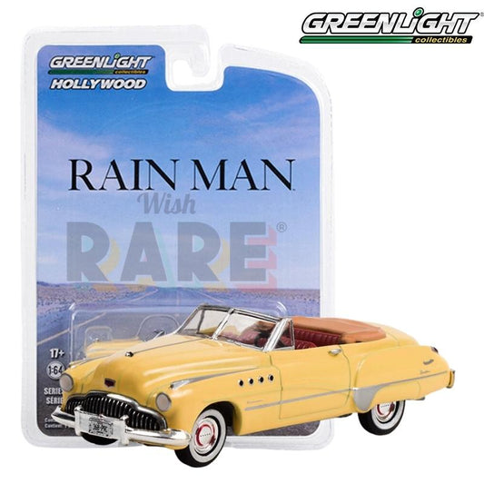 Greenlight Hollywood Series 36 - 1949 Buick Roadmaster Convertible, Charlie Babbitt's, Rain Man (1988) - 44960-C 1:64