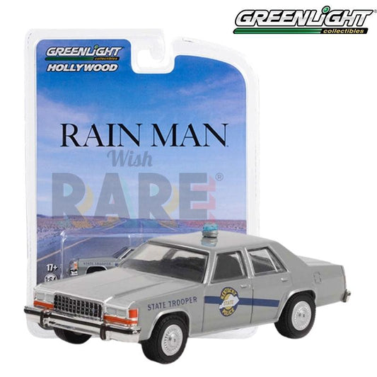 Greenlight Hollywood Series 36 - 1983 Ford LTD Crown Victoria, Kentucky State Police, Rain Man (1988) - 44960-D 1:64