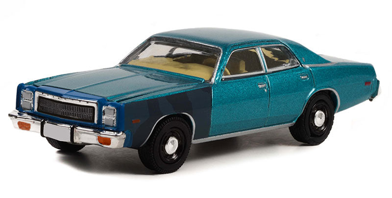 Greenlight Hollywood Series 36 - 1977 Plymouth Fury, Sergeant Rick Hunter's, Hunter (TV Series 1984-91) - 44960-B 1:64