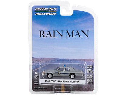 Greenlight Hollywood Series 36 - 1983 Ford LTD Crown Victoria, Kentucky State Police, Rain Man (1988) - 44960-D 1:64
