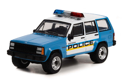 Greenlight Hollywood Series 36 - 1995 Jeep Cherokee, San Pedro Police, Gone in Sixty Seconds (2000) - 44960-E 1:64