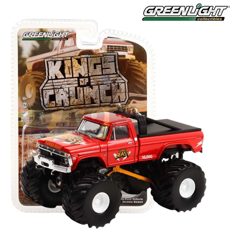 Greenlight Kings of Crunch Series 11  - Thunder Beast - 1976 Ford F-250 Monster Truck - 49110-B 1:64
