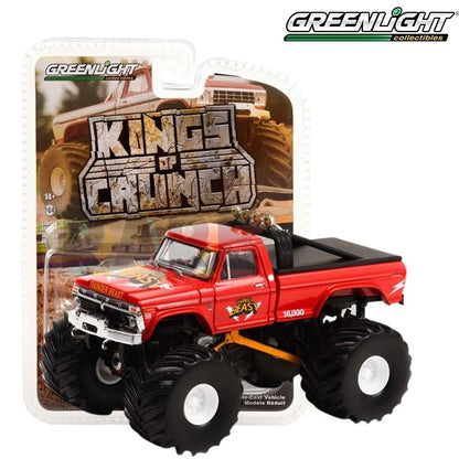 Greenlight Kings of Crunch Series 11  - Thunder Beast - 1976 Ford F-250 Monster Truck - 49110-B 1:64