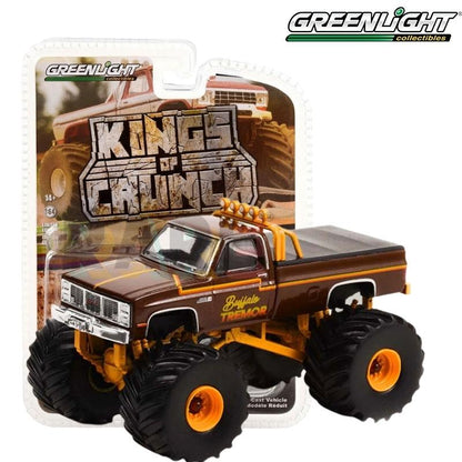 Greenlight Kings of Crunch Series 11  - Buffalo Tremor - 1985 GMC High Sierra 2500 Monster Truck - 49110-D 1:64