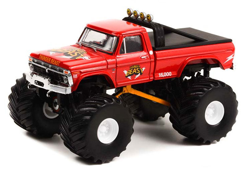 Greenlight Kings of Crunch Series 11  - Thunder Beast - 1976 Ford F-250 Monster Truck - 49110-B 1:64