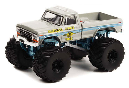 Greenlight Kings of Crunch Series 11  - Crime Time State Trooper - 1979 Ford F-250 Monster Truck - 49110-C 1:64