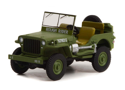 Greenlight Battalion 64 Series 2 - U.S. Army World War II - Rough Rider Jeep - 61020-A 1:64
