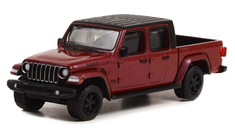 Greenlight Battalion 64 Series 2 - 2021 Jeep Gladiator Willys in Snazzberry - 61020-F 1:64