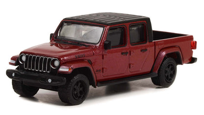 Greenlight Battalion 64 Series 2 - 2021 Jeep Gladiator Willys in Snazzberry - 61020-F 1:64