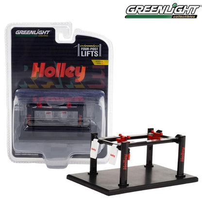 Greenlight Auto Body Shop - Four-Post Lifts Series 4 - Holley Performance - Four-Post Lift - 16150-C 1:64