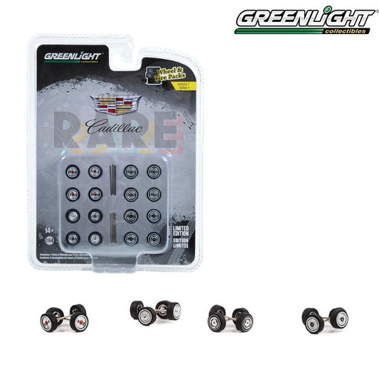 Greenlight Auto Body Shop - Wheel &Tire Packs Series 7 - Cadillac Tires - 16170-B 1:64