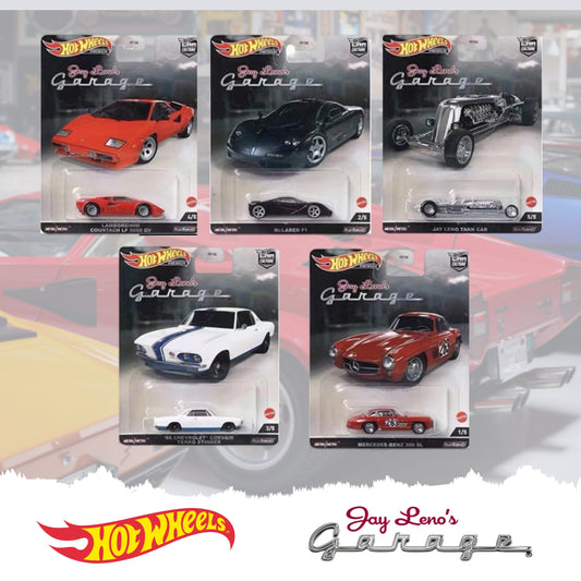 Hot Wheels Premium Car Culture "Jay Leno's Garage" Set of 5, FPY86-978N