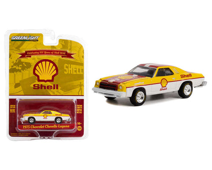 Greenlight Anniversary Collection Series 14 - 1975 Chevrolet Chevelle Laguna, Shell Oil 100th Anniversary - 28100-B 1:64