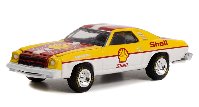 Greenlight Anniversary Collection Series 14 - 1975 Chevrolet Chevelle Laguna, Shell Oil 100th Anniversary - 28100-B 1:64