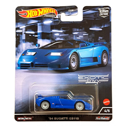 Hot Wheels Premium Car Culture Exotic Envy Set of 5, FPY86-978M