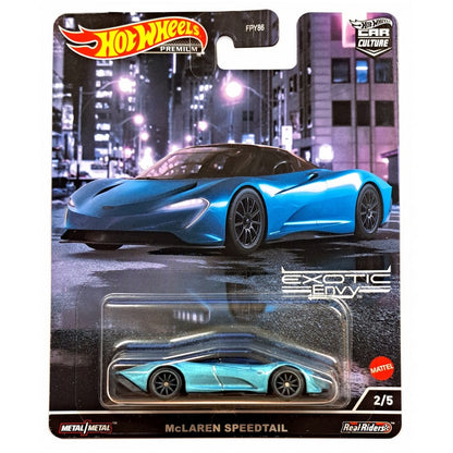 Hot Wheels Premium Car Culture Exotic Envy Set of 5, FPY86-978M