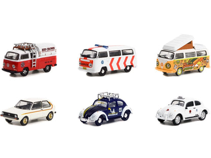 Greenlight Club Vee Dub Series 14 - Policia Militar Brazil - 1972 Volkswagen Type 2 - 36050-B 1:64