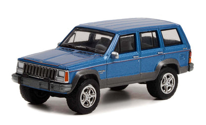 Greenlight Anniversary Collection Series 14 - 1991 Jeep Cherokee, Jeep 80th Anniversary - 28100-D 1:64